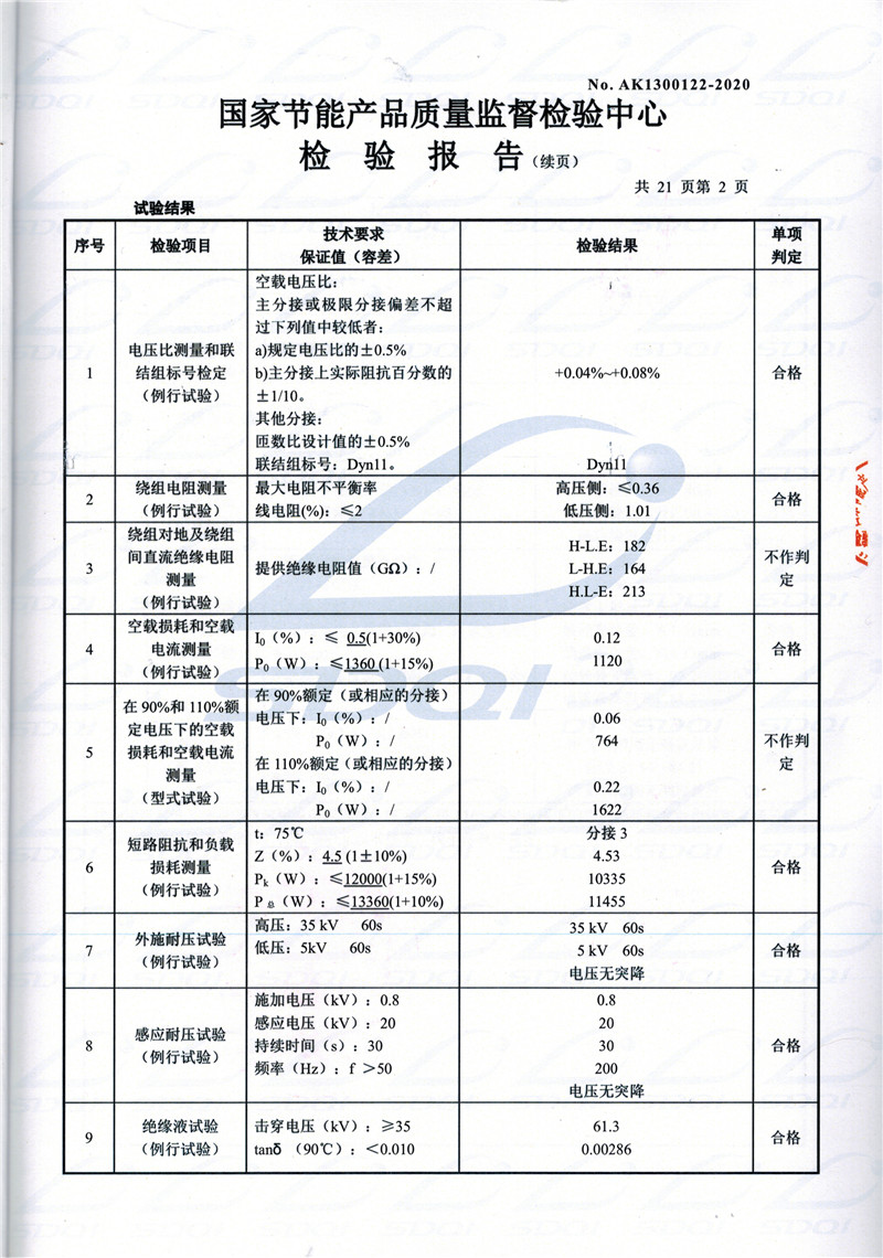 高低压试验报告-S11-1250泗县泗县泗县油浸式变压器-2.jpg